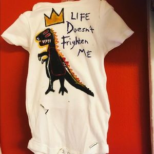 Basquiat onesie